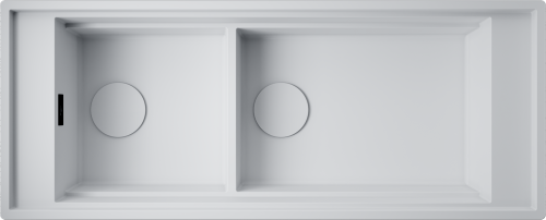 Omoikiri Sintesi Pro 114-2-WH, мойка, керамика, белый