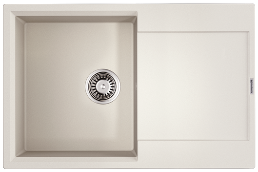 Omoikiri Daisen 78T-WH, мойка, гранит, белый