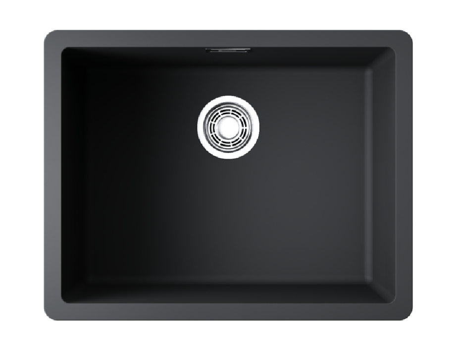 Omoikiri Kata 54-U-BL, мойка, гранит, черный