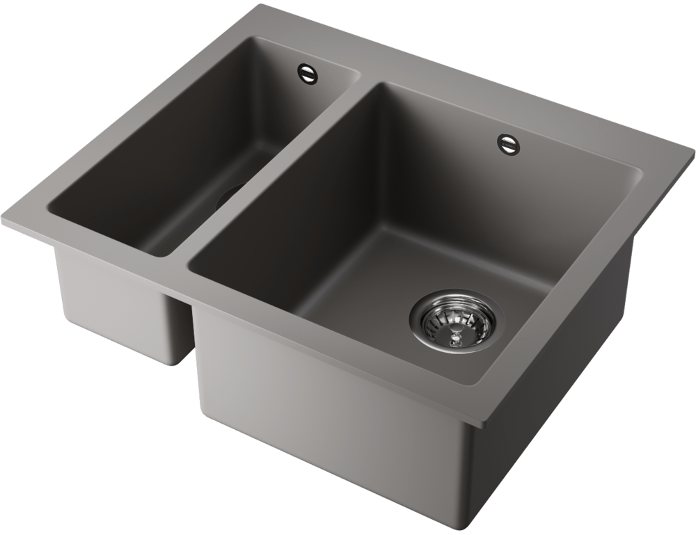 Omoikiri Bosen 59-2A GR, мойка, керамика, leningrad grey