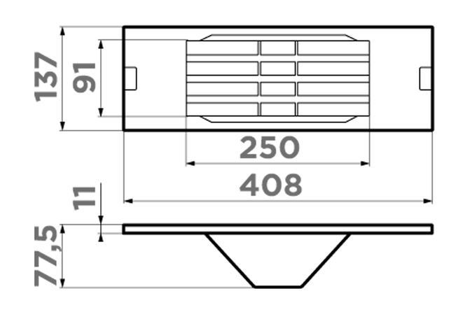 Omoikiri FG-01 PRO-BL Matt, подставка-сушка под тарелки, черный матовый