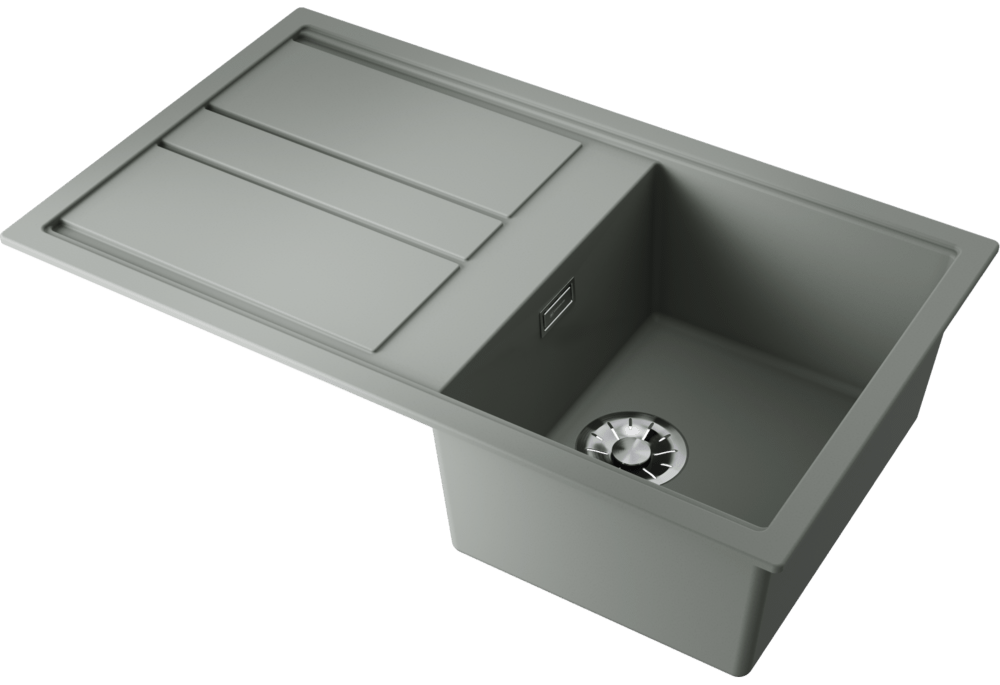 Omoikiri Kitagawa 86-WG, мойка, керамика, ветреный зеленый