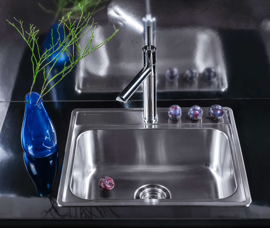 Omoikiri Ashi 56-IN, мойка, нерж.сталь/нержавеющая сталь