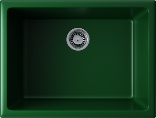 Omoikiri Okinoshima 61-U/I-RG Glossy, мойка, керамика, royal green