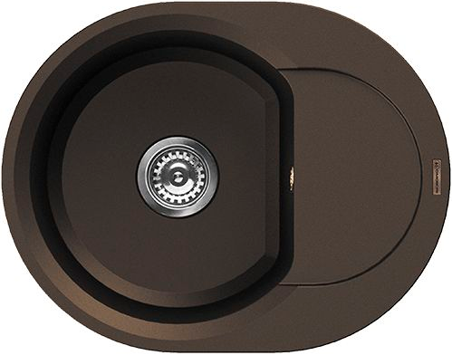 Omoikiri Sakaime 60E-DC, мойка, гранит, темный шоколад