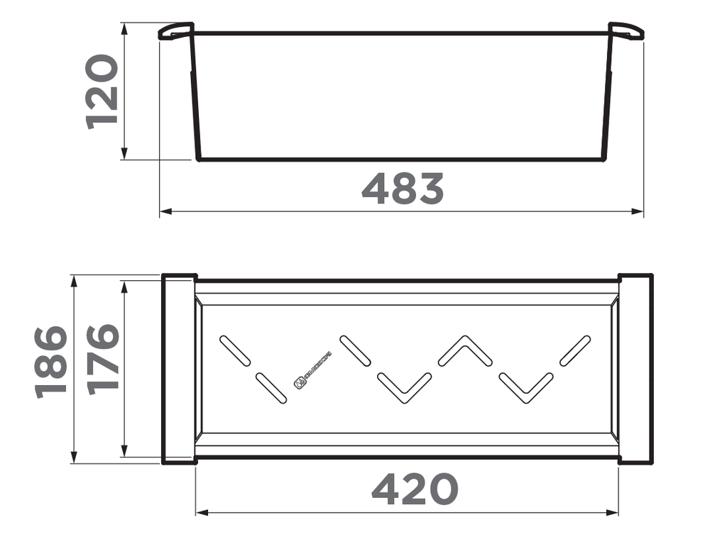 Omoikiri CO-04-LG, коландер, светлое золото