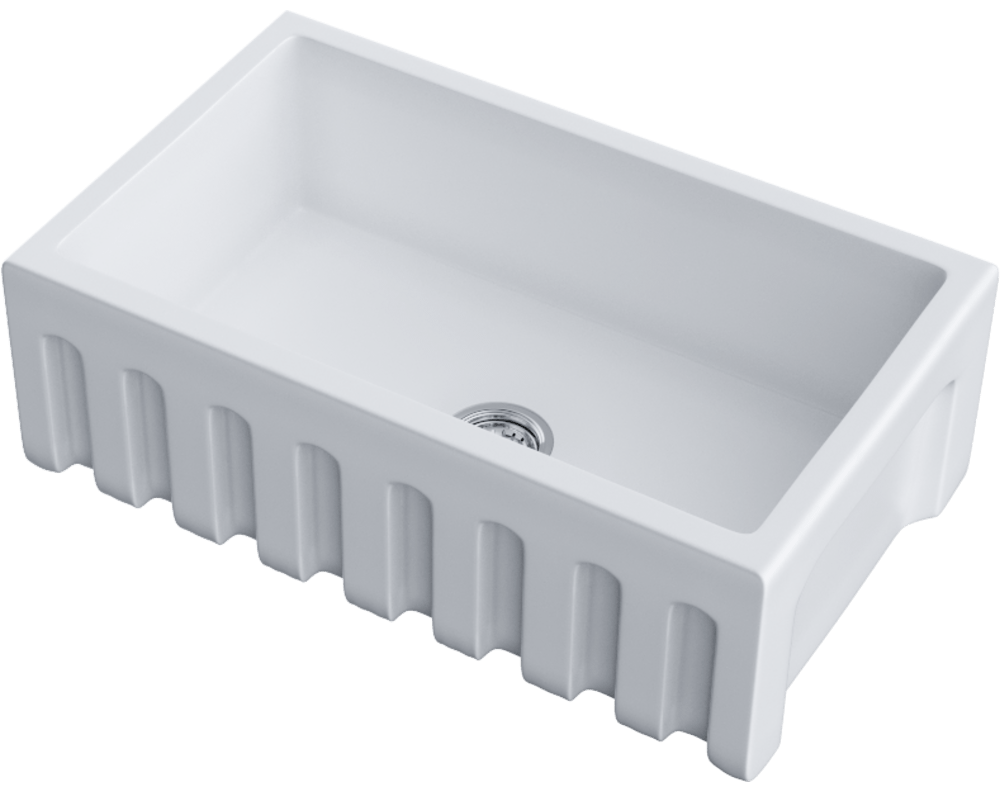 Omoikiri Mikura 76-WH, мойка, керамика, белый