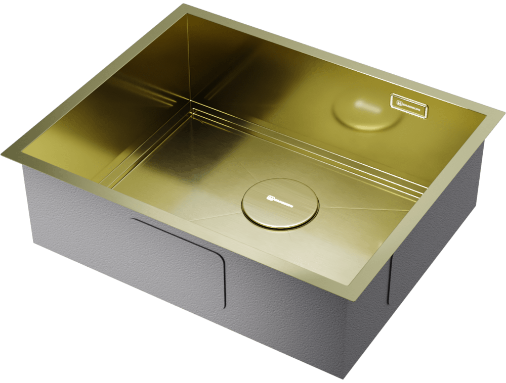 Omoikiri Kasen 54-16 LG, мойка, нержавеющая сталь/светлое золото