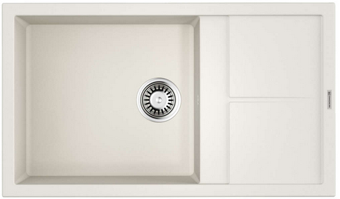 Omoikiri Sumi 86-WH, мойка, гранит, белый