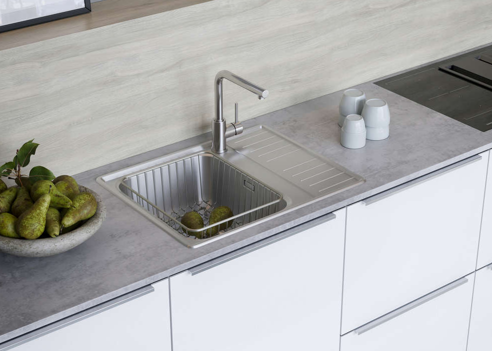 Omoikiri Sagami 63-IN, мойка, оборачиваемая, нерж. сталь