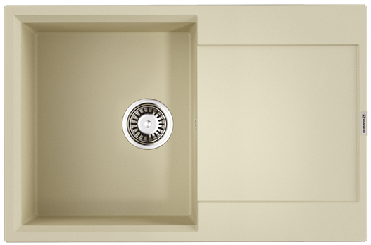 Omoikiri Daisen 78T-BE, мойка, гранит, ваниль