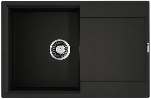 Omoikiri Daisen 78T-BL, мойка, гранит, черный