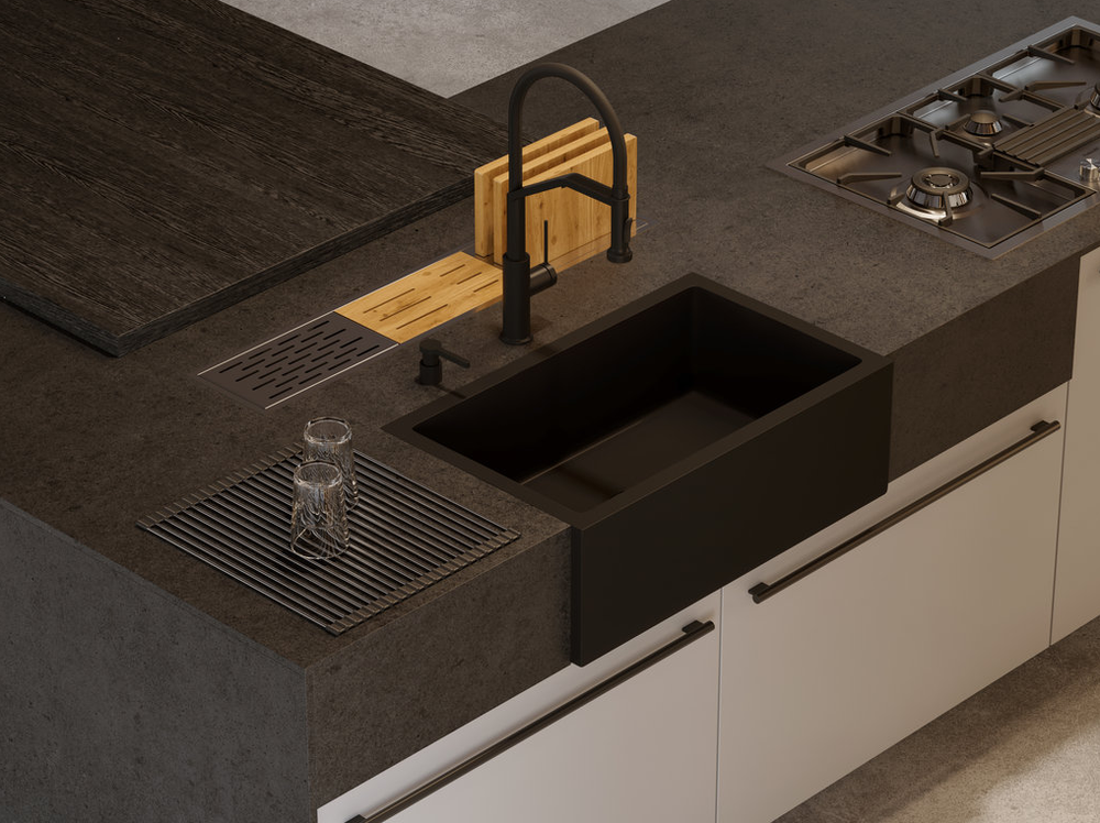 Omoikiri Mikura 76-PE, мойка, керамика, pebble