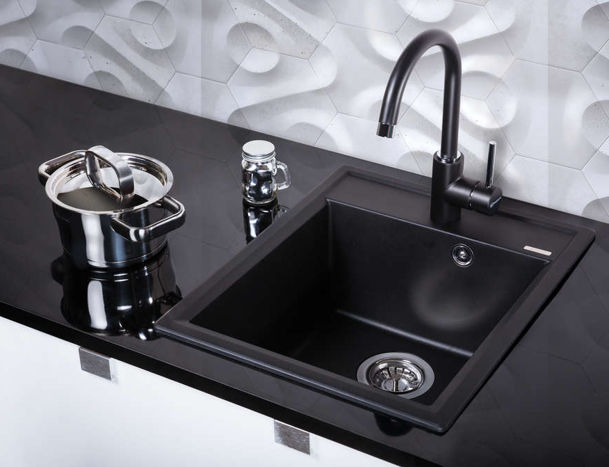 Omoikiri Daisen 42-BE, мойка, гранит, ваниль