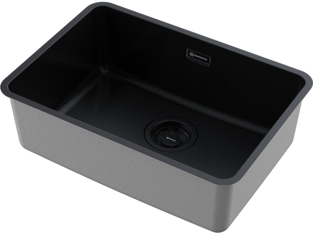 Omoikiri Omi 53-U/I-GB Ultra Mini, мойка, нержавеющая сталь/графит