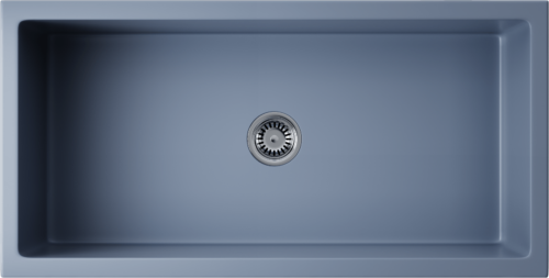 Omoikiri Mikura 91-SB, мойка, керамика, smoky blue