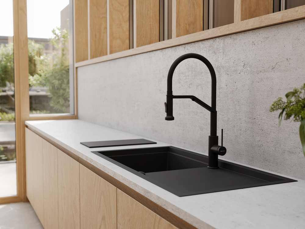 Omoikiri Sintesi 100-GB, мойка, керамика, графит