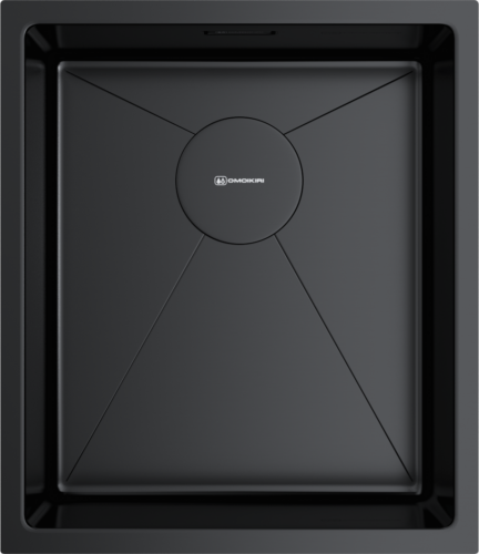 Omoikiri Taki 38-U/IF-GB, мойка, нержавеющая сталь/графит