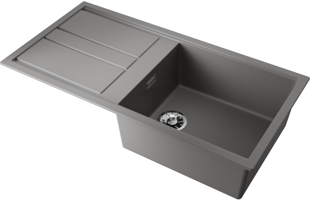 Omoikiri Kitagawa 100-GR, мойка, керамика, leningrad grey