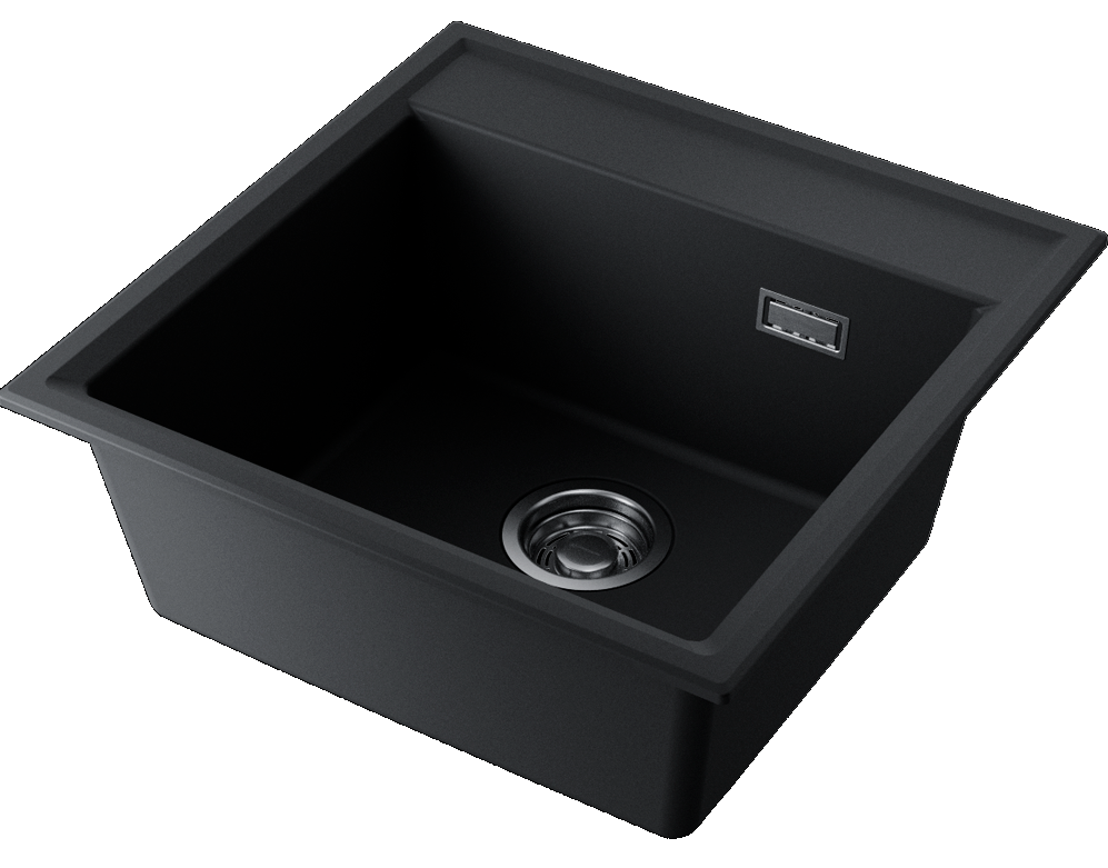 Omoikiri Daisen 51-BL, мойка, гранит, черный