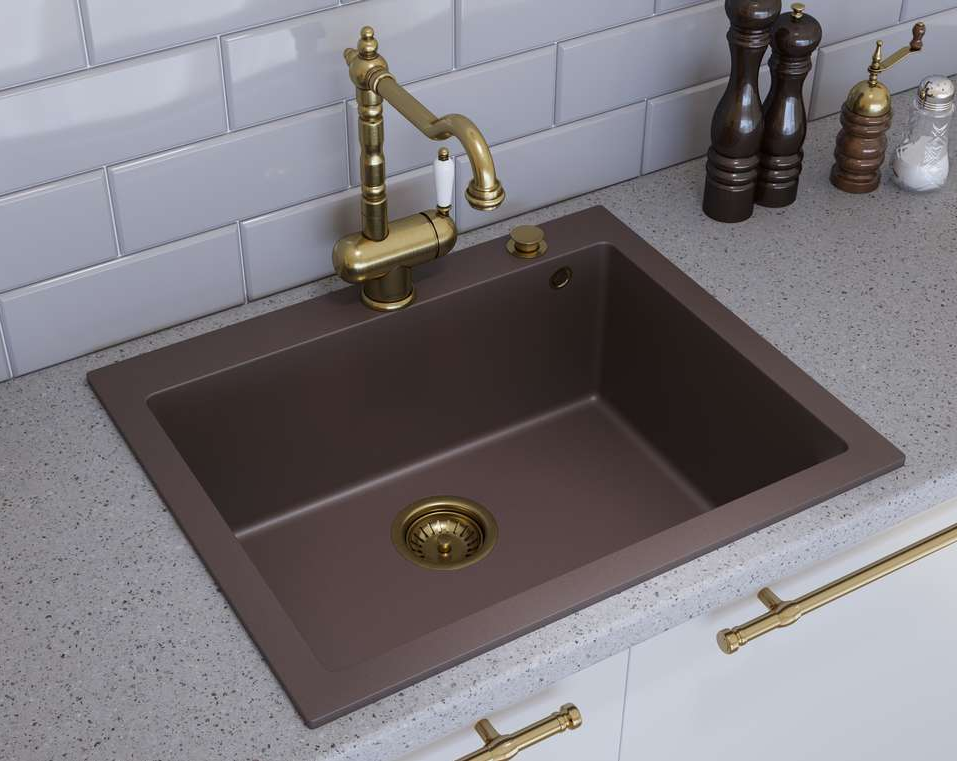 Omoikiri Bosen 61-WH, мойка, гранит, белый