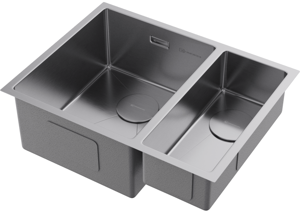 Omoikiri Taki 58-2-U/IF IN-L, мойка, нержавеющая сталь, чаша слева