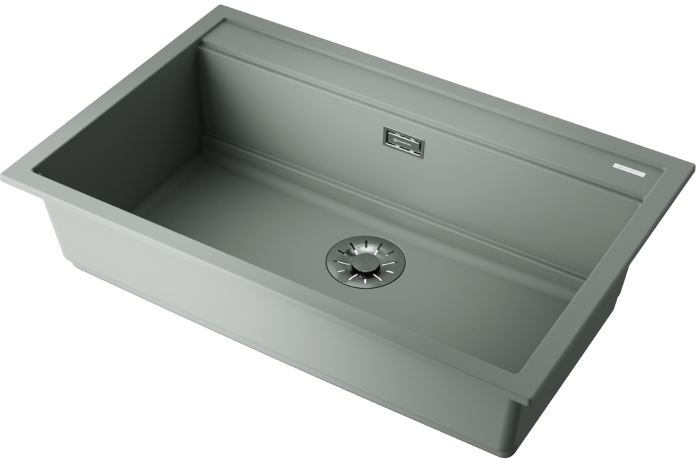 Omoikiri Kitagawa 79-LB-WG, мойка, керамика, wind green