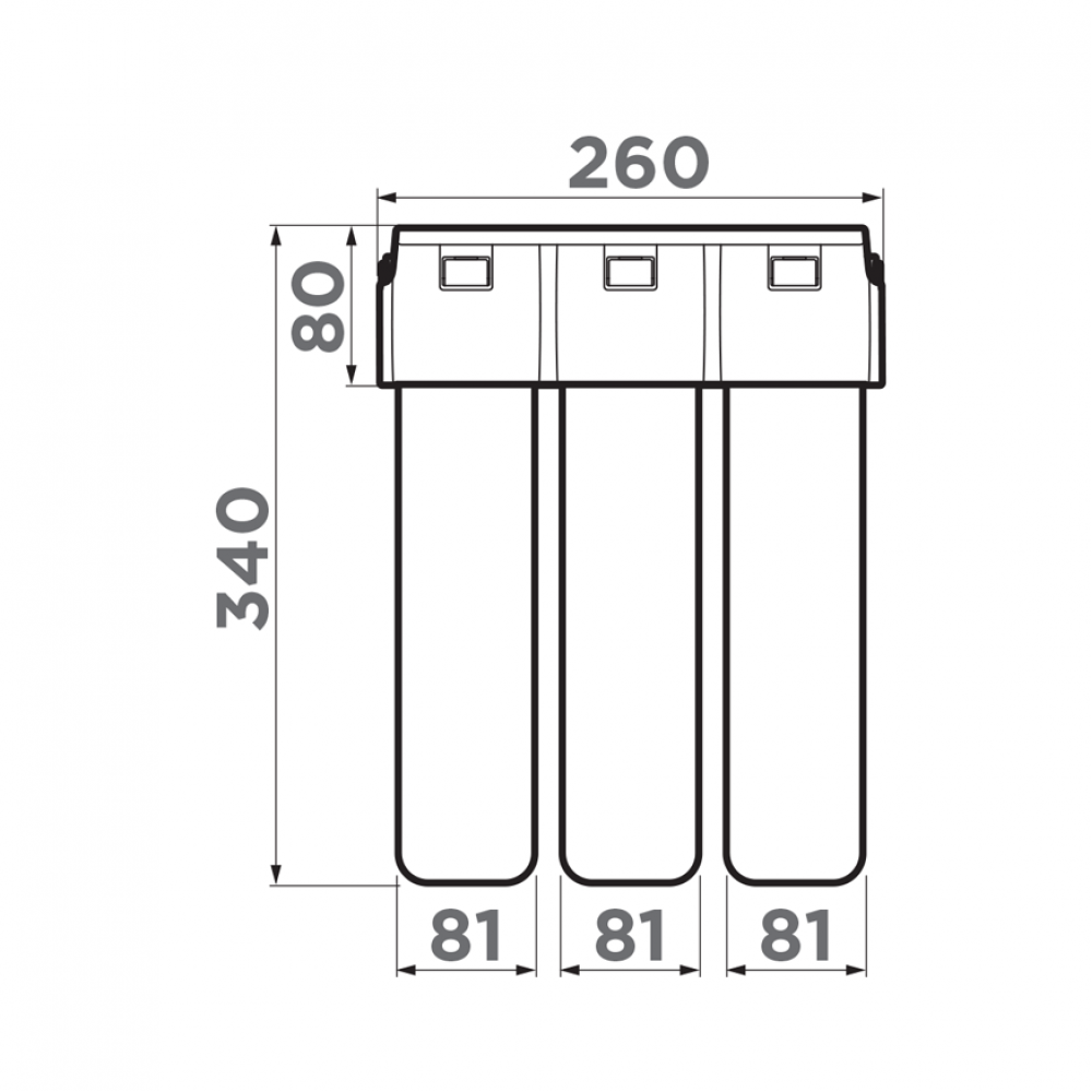Omoikiri Pure drop 1.0