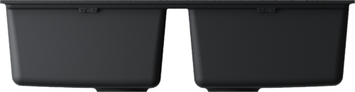 Omoikiri Kitagawa 83-2-U-GB, мойка, керамика, графит