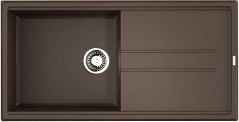 Omoikiri Tedori 100-DС, мойка, гранит, темный шоколад