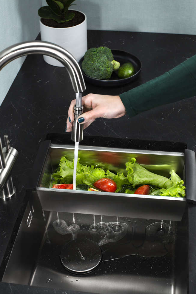 Omoikiri CO-02-GB, коландер, графит