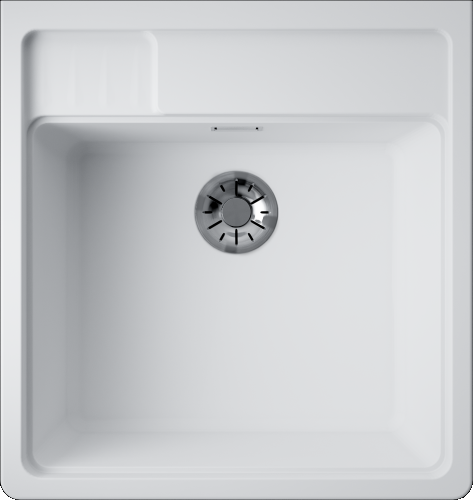 Omoikiri Kinokawa 60-WH, мойка, керамика, белый