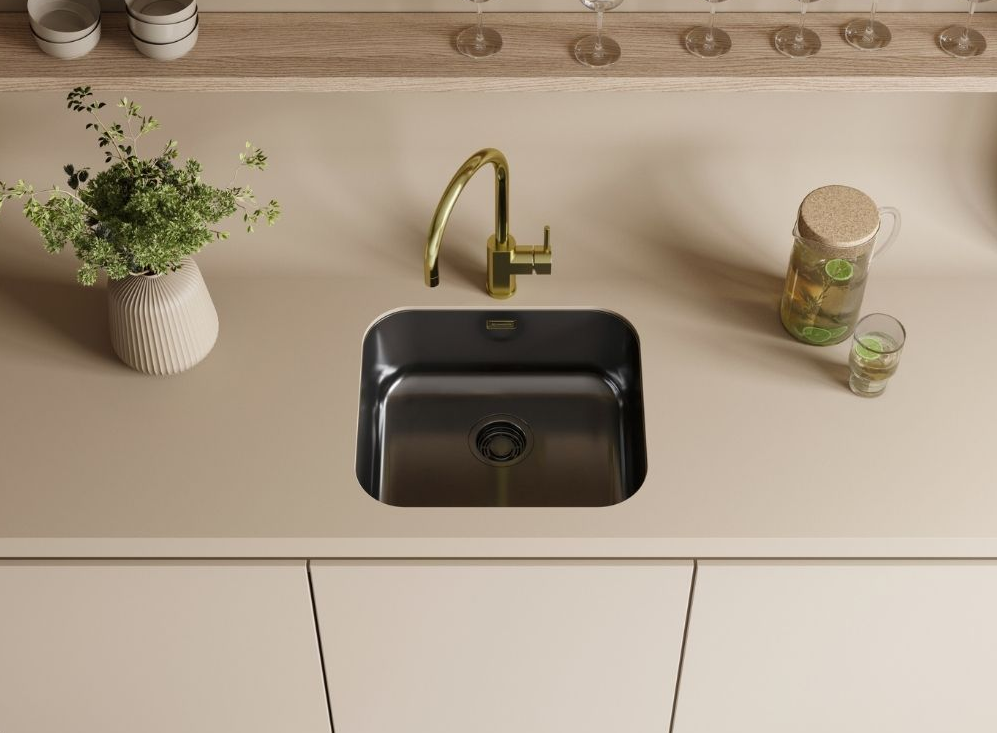 Omoikiri Omi 49-U/I-LG, мойка, светлое золото