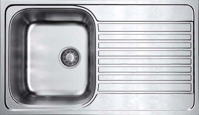 Omoikiri Kashiogawa 86 IN, мойка, нерж. сталь, оборачиваемая