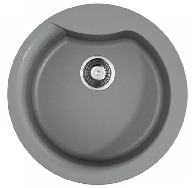 Omoikiri Yasugata 48R-GR, мойка, гранит, leningrad grey