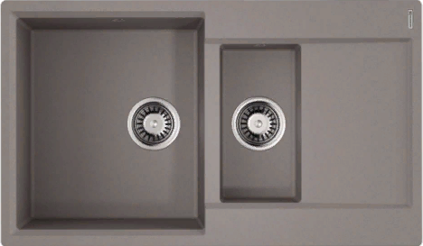 Omoikiri Daisen 86-2-GR, мойка, гранит, leningrad grey
