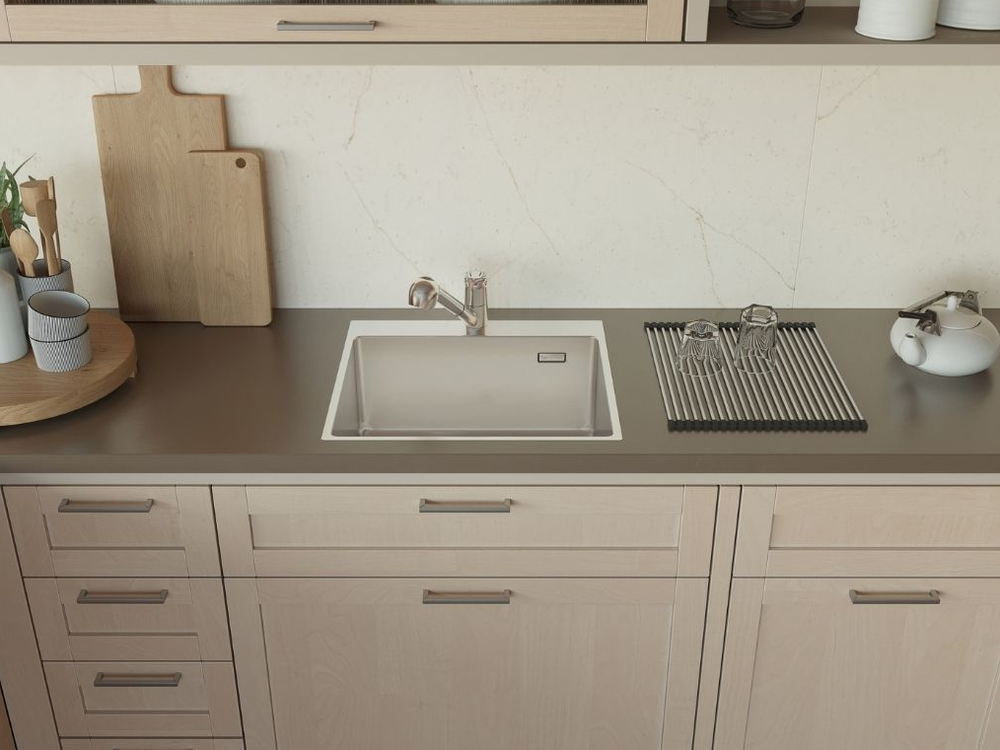 Omoikiri Amadare 55-IN, мойка, нержавеющая сталь