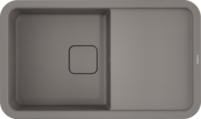 Omoikiri Tasogare 86-GR, мойка, гранит, leningrad grey