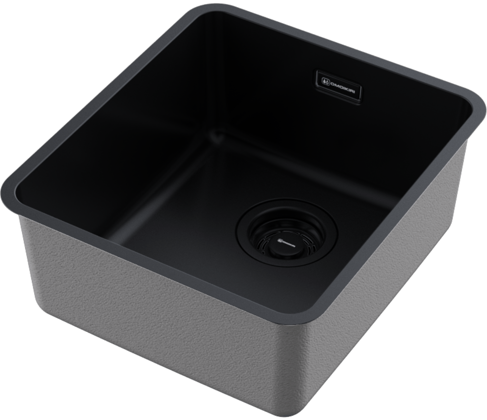 Omoikiri Omi 37-U/I-GB Ultra, мойка, нержавеющая сталь/графит