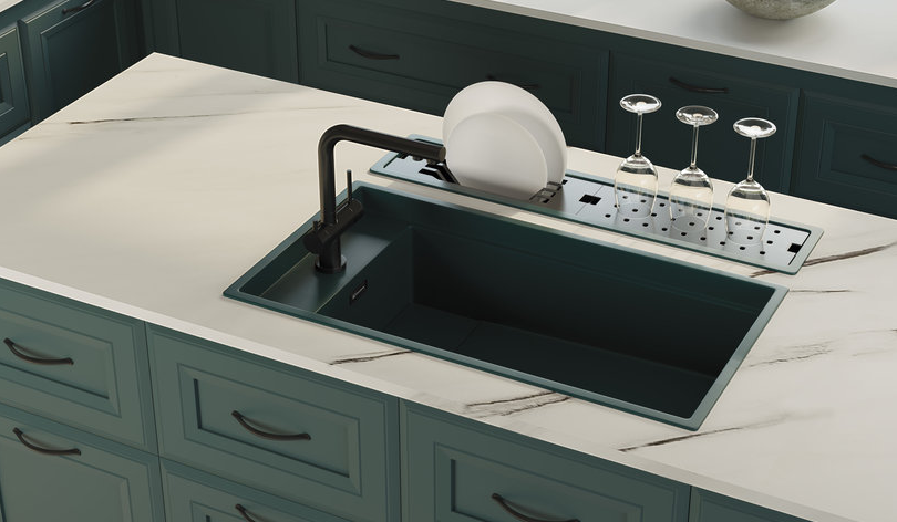 Omoikiri DRY-03 PRO AZ, сушилка для посуды, azur blue