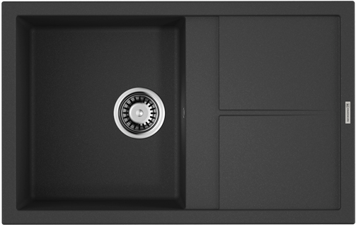 Omoikiri Sumi 79-BL, мойка, гранит, черный