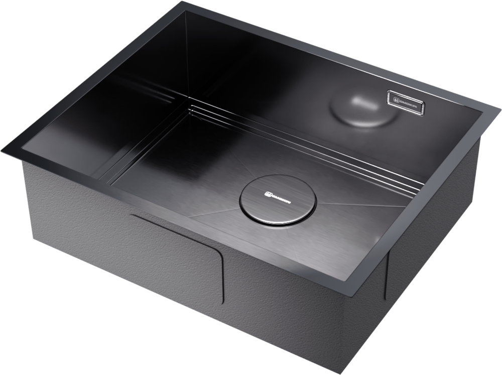 Omoikiri Kasen 54-16 INT GM, мойка, нержавеющая сталь/вороненая сталь