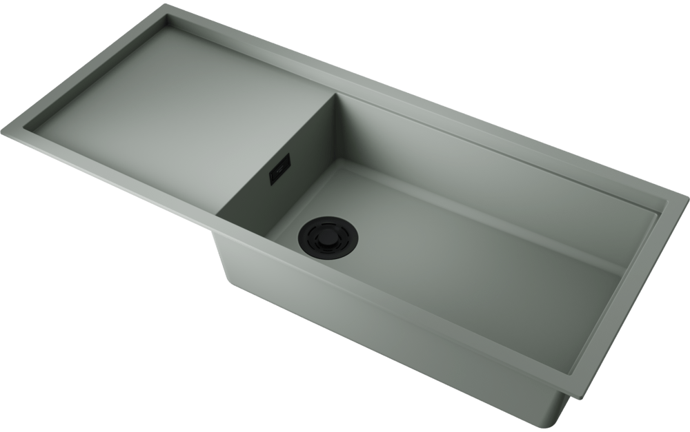 Omoikiri Sintesi 116-WG, мойка, керамика, wind green