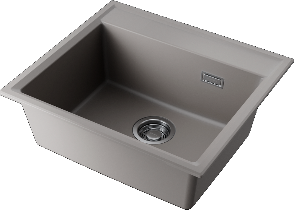 Omoikiri Daisen 57-GR, мойка, гранит, leningrad grey