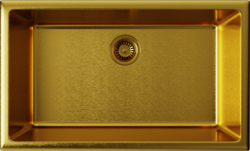 Omoikiri Okinoshima 76-U/I-G Matt, мойка, керамика, золото