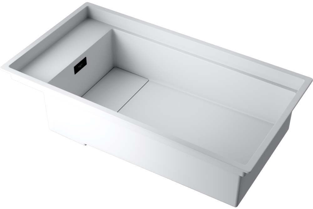 Omoikiri Kinaru 86-U/I WH, мойка, керамика, белый