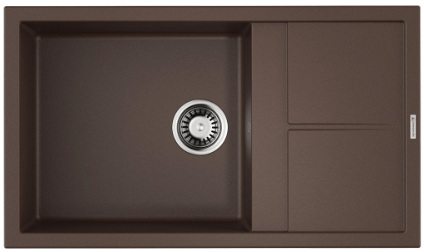 Omoikiri Sumi 86-ES, мойка, гранит, espresso