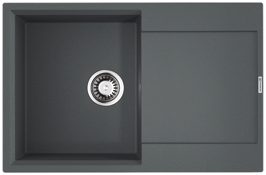 Omoikiri Daisen 78T-GR, мойка, гранит, leningrad grey