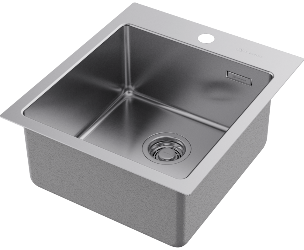 Omoikiri Amadare 45-IN, мойка, нержавеющая сталь 