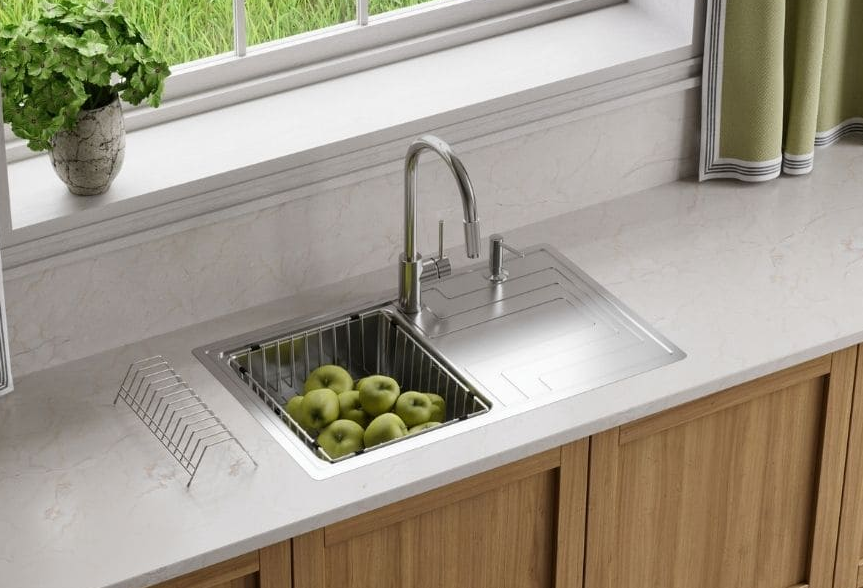 Omoikiri Mizu 78-IN, мойка, нерж. сталь, оборачиваемая